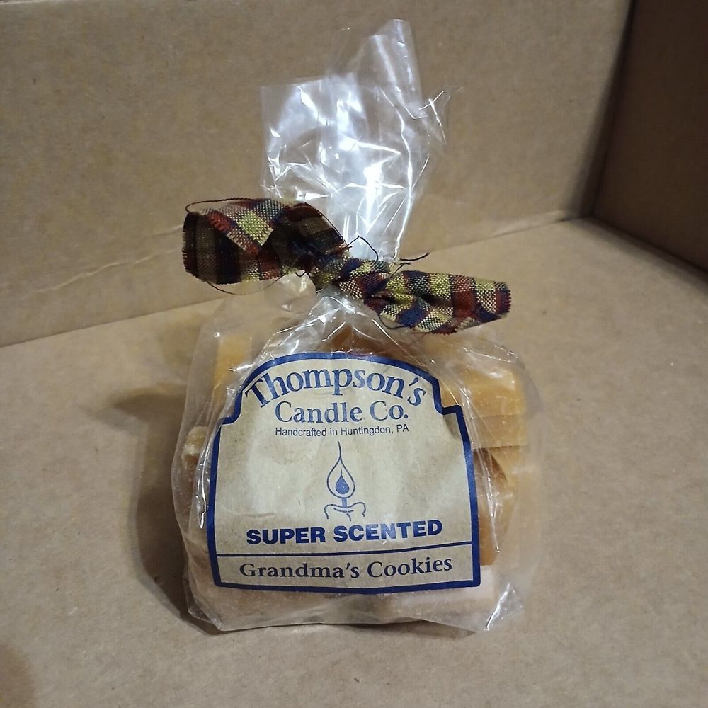 Thompson's Candle Co. Crumbles - Grandma's Cookies - Super Scented Wax Melts 6oz